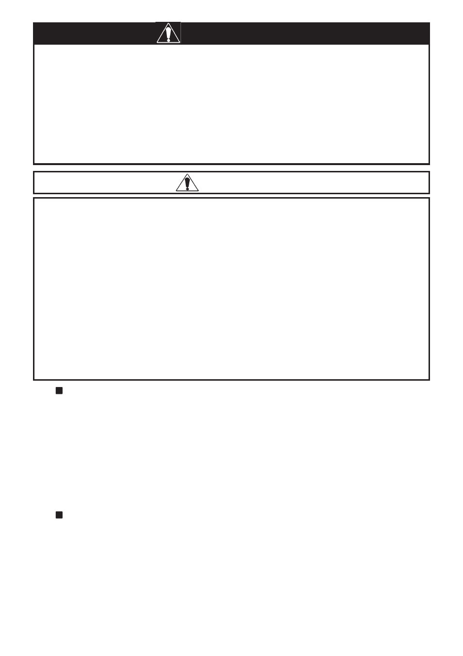 Warning, Caution | Proface LT3200 - 3.8 All-in-One HMI" User Manual | Page 2 / 4
