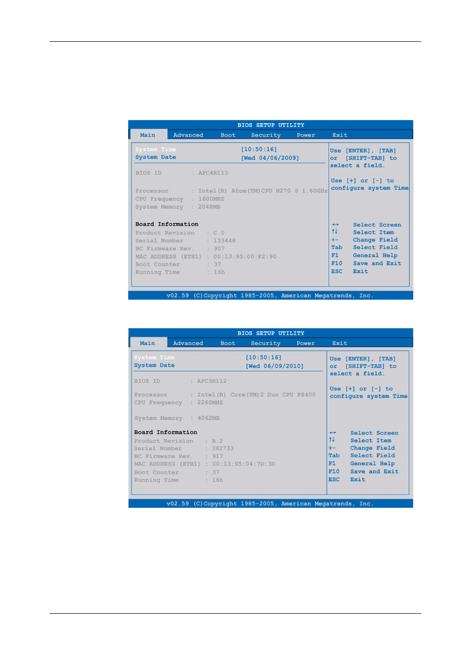 Main menu | Proface PS4800 - 19 Panel PC" User Manual | Page 110 / 162