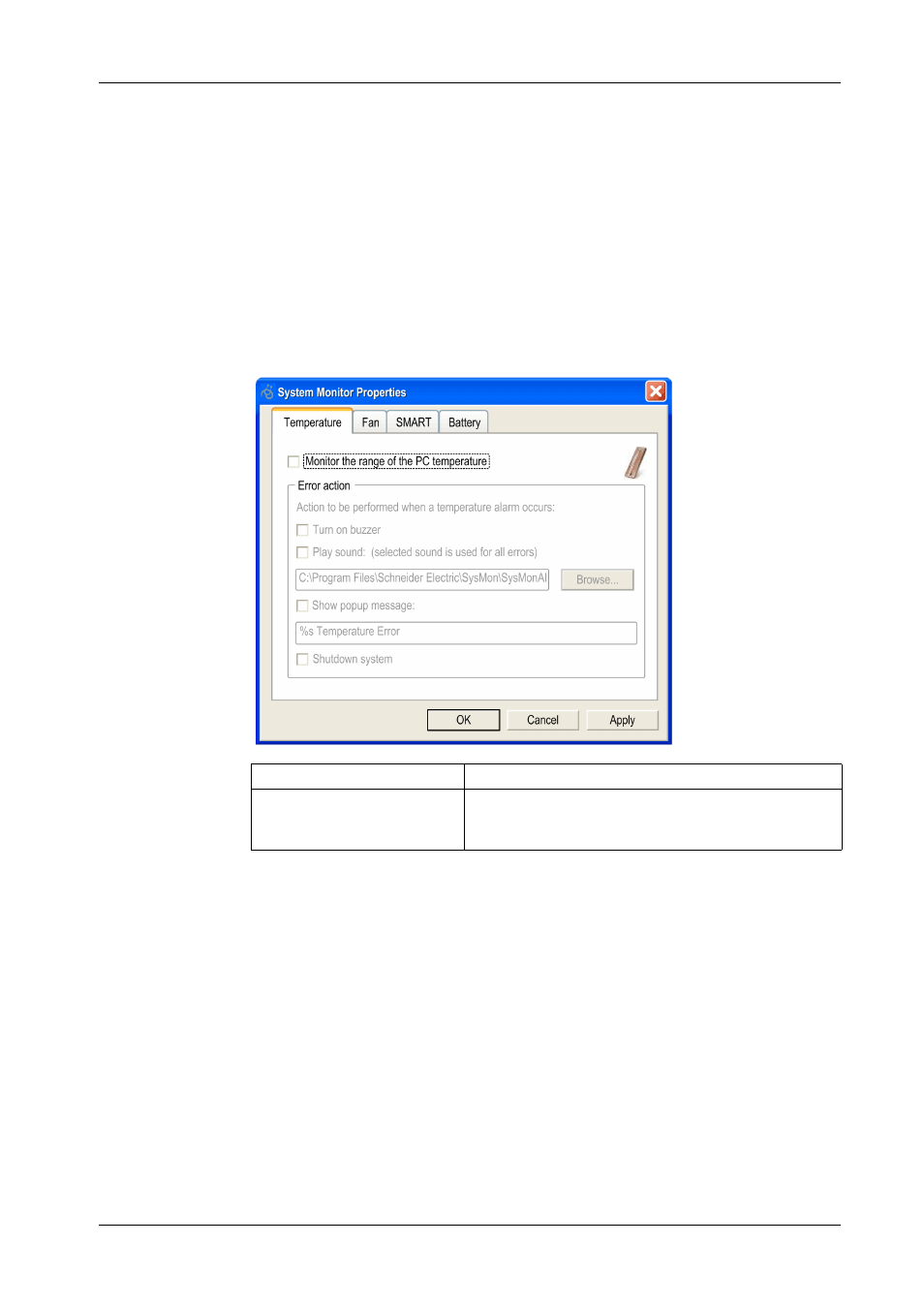 System monitor setting | Proface PS4800 - 19 Panel PC" User Manual | Page 146 / 162