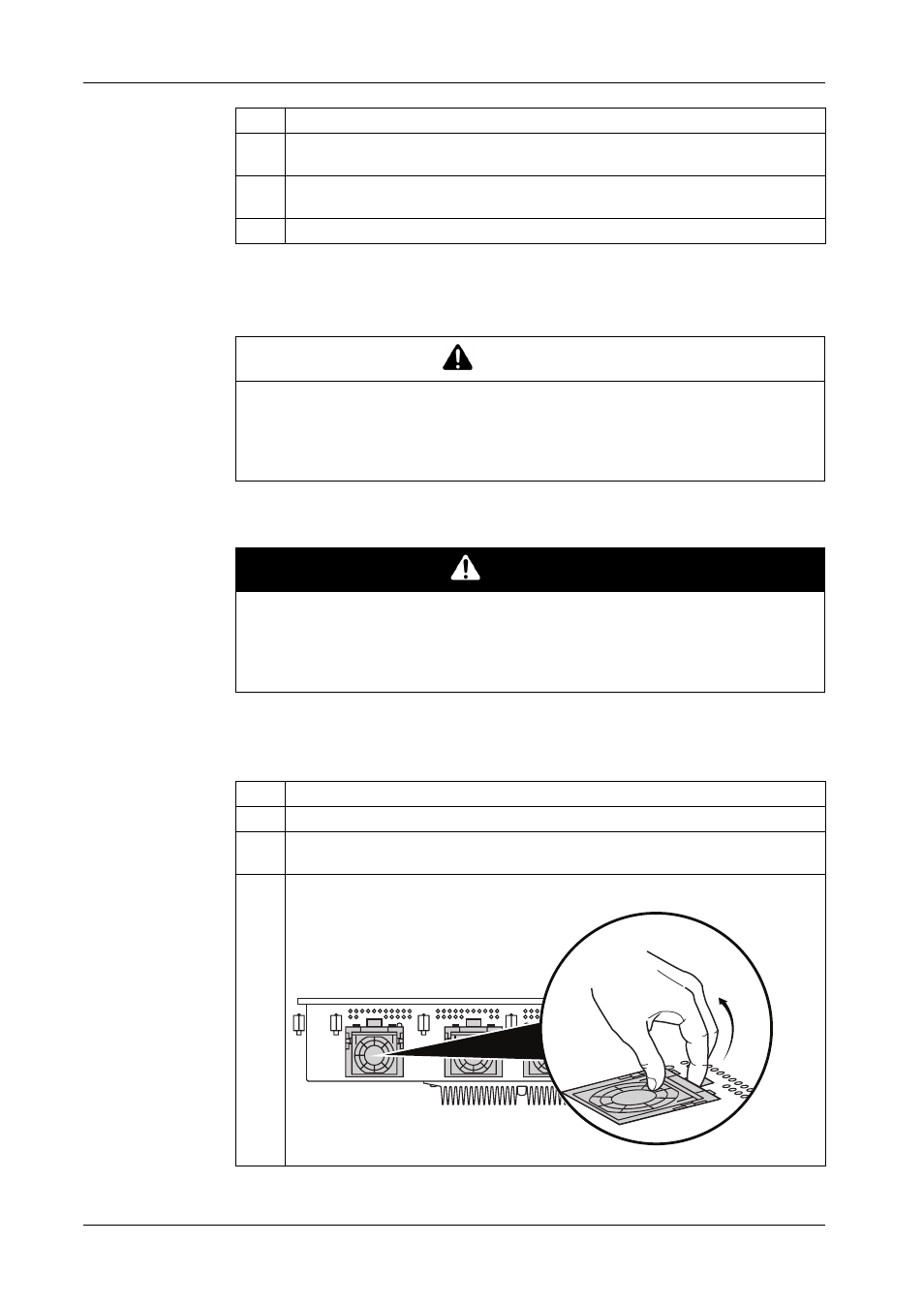 Warning, Danger | Proface PS4800 - 19 Panel PC" User Manual | Page 155 / 162