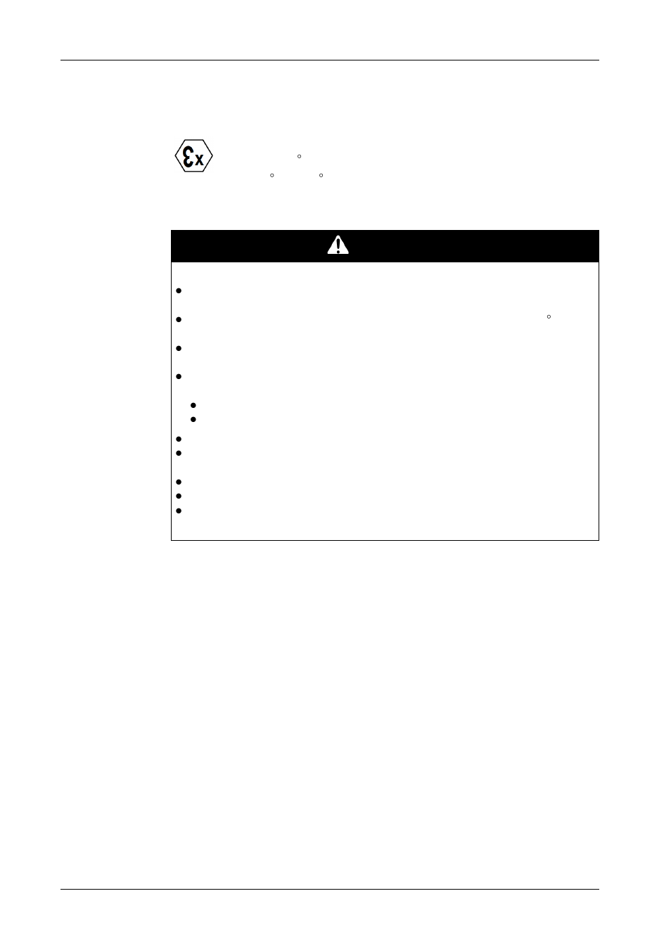 Hazardous location installations - for atex, Danger | Proface PS4800 - 19 Panel PC" User Manual | Page 25 / 162