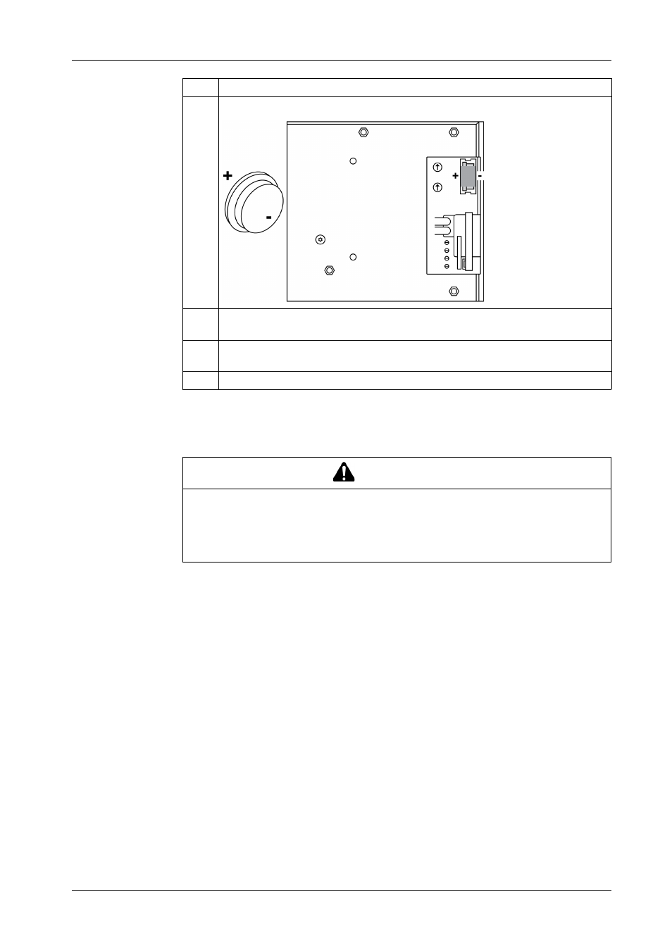 Warning | Proface PS4800 - 19 Panel PC" User Manual | Page 98 / 102