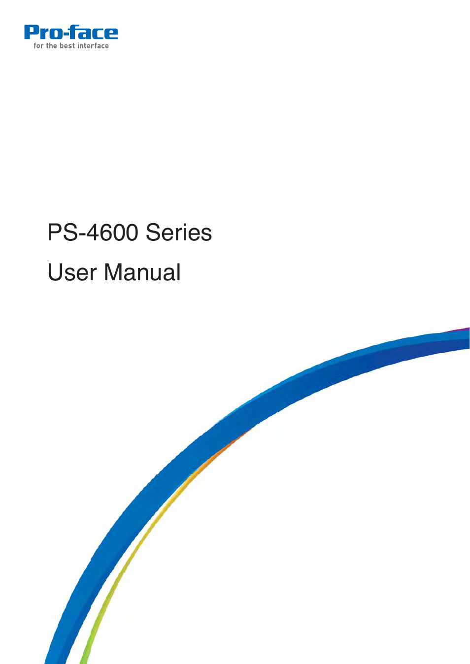 Proface PS4800 - 19 Panel PC" User Manual | 194 pages