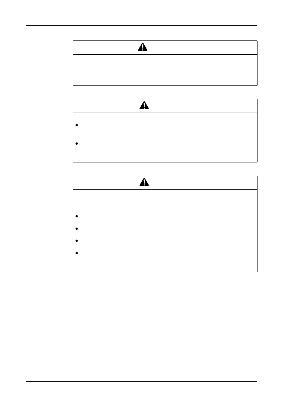 Warning, Caution | Proface PS4800 - 19 Panel PC" User Manual | Page 107 / 194