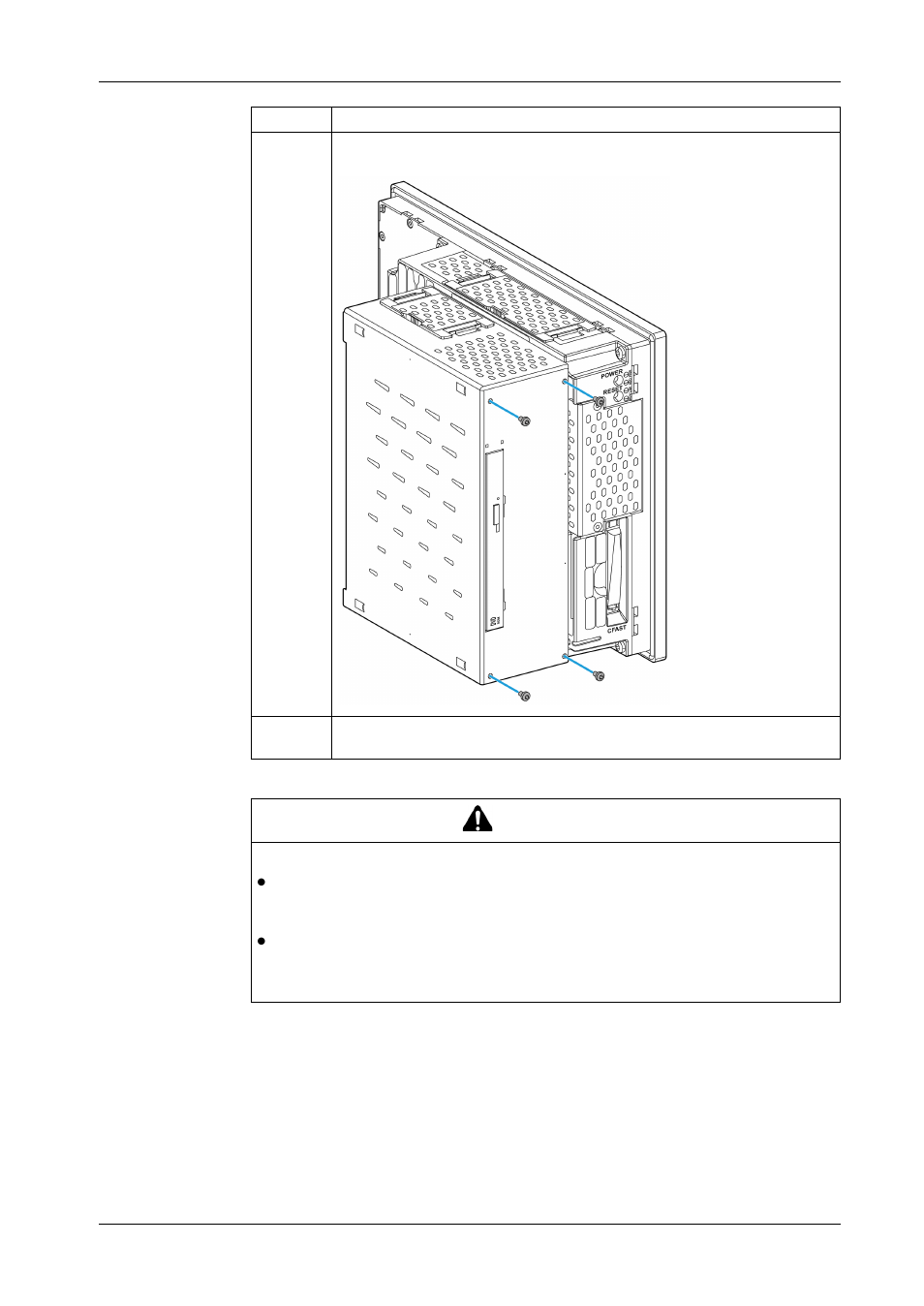 Caution | Proface PS4800 - 19 Panel PC" User Manual | Page 142 / 194