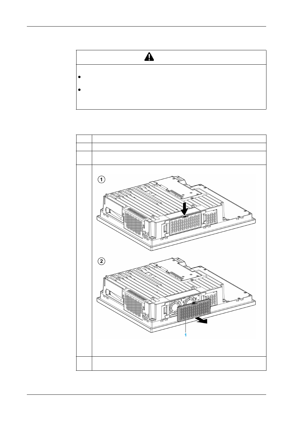 Caution | Proface PS4800 - 19 Panel PC" User Manual | Page 187 / 194