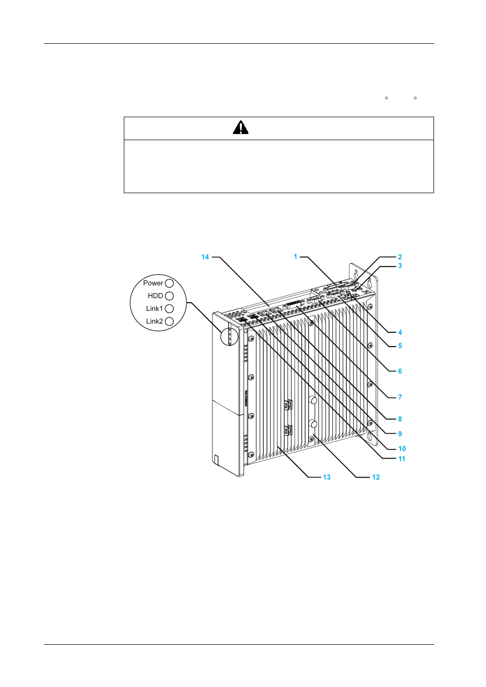 Ps-b unit description, Warning | Proface PS4800 - 19 Panel PC" User Manual | Page 27 / 136