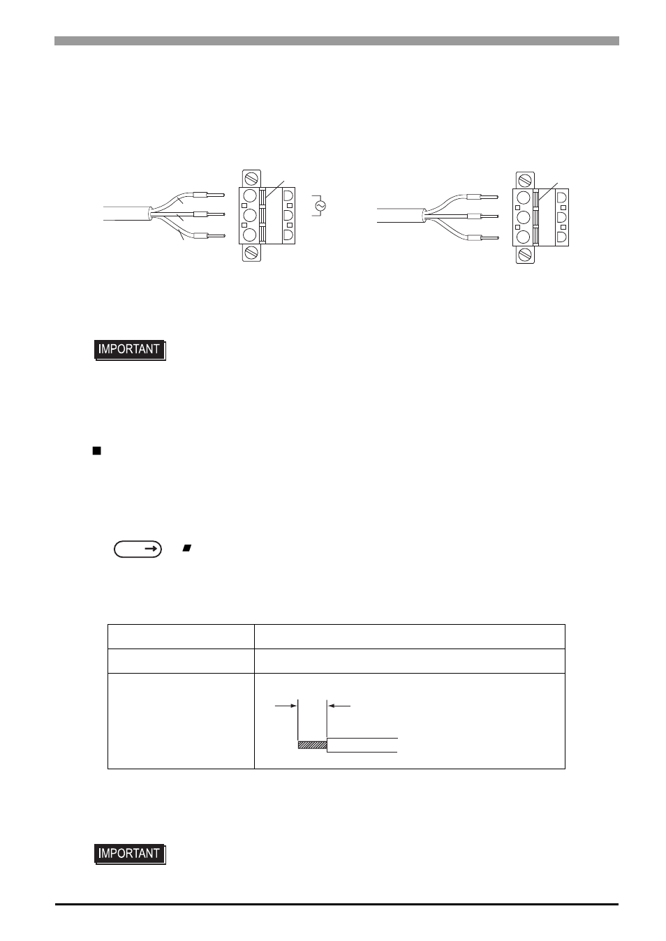 Screw-type power connector | Proface APL3000B - Node Box PC User Manual | Page 116 / 151
