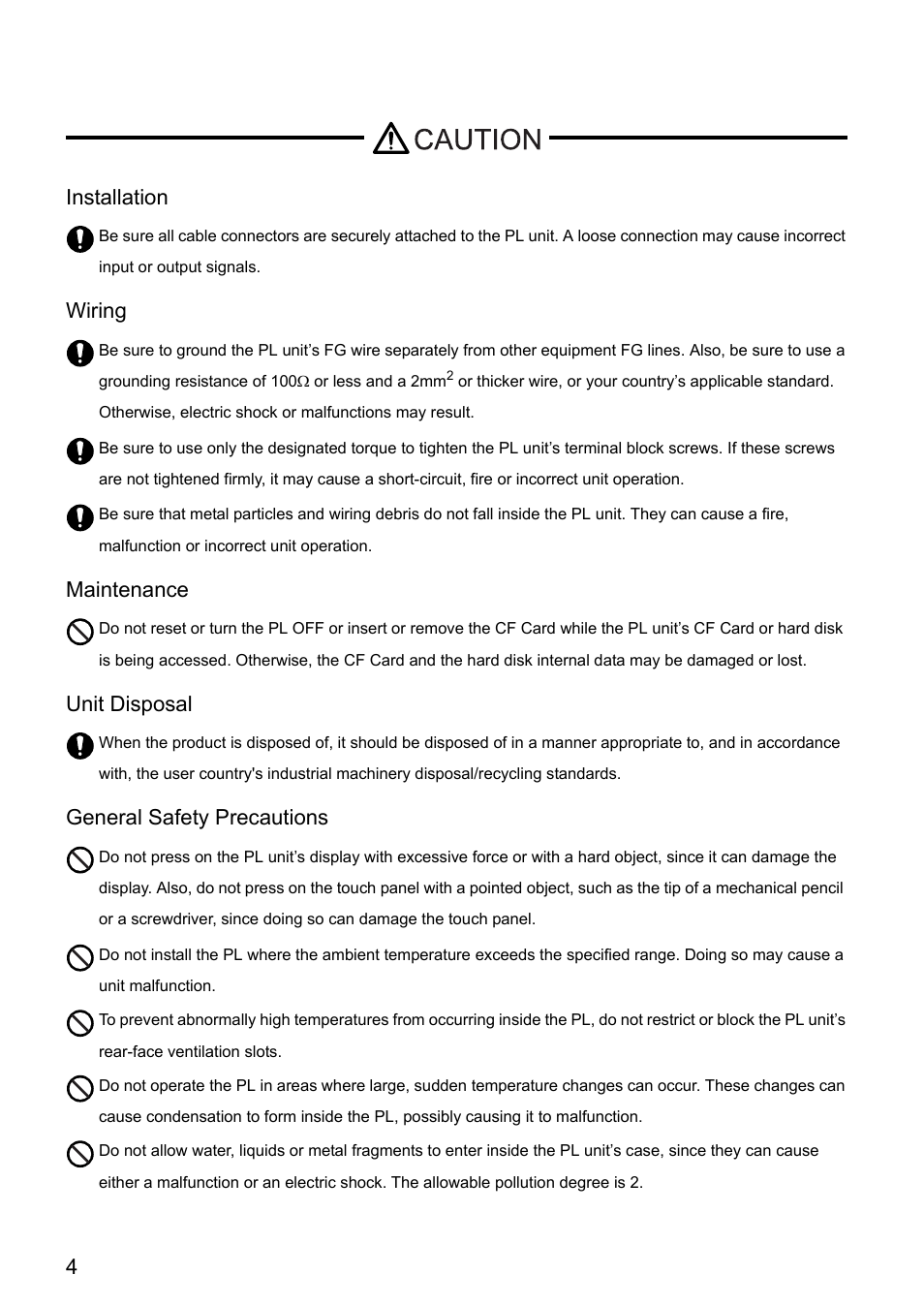 Proface APL3000B - Node Box PC User Manual | Page 5 / 151