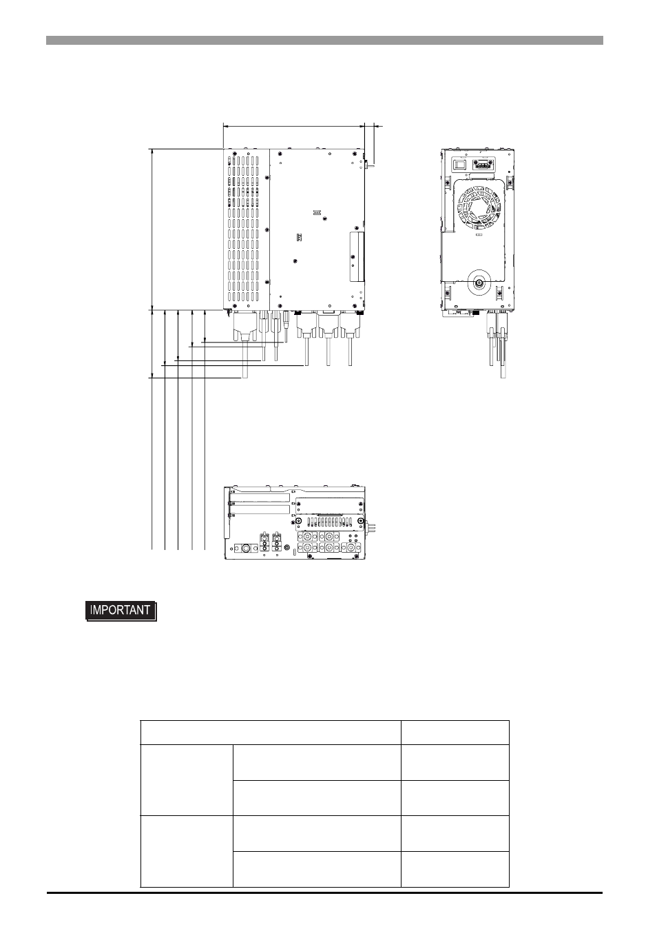 3 cable attached dimensions, 3 cable attached dimensions -6 | Proface APL3000B - Node Box PC User Manual | Page 69 / 151