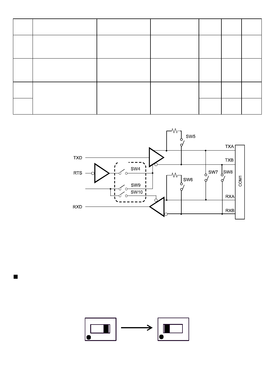 Dvi cable selection switch | Proface APL3000B - Node Box PC User Manual | Page 9 / 24