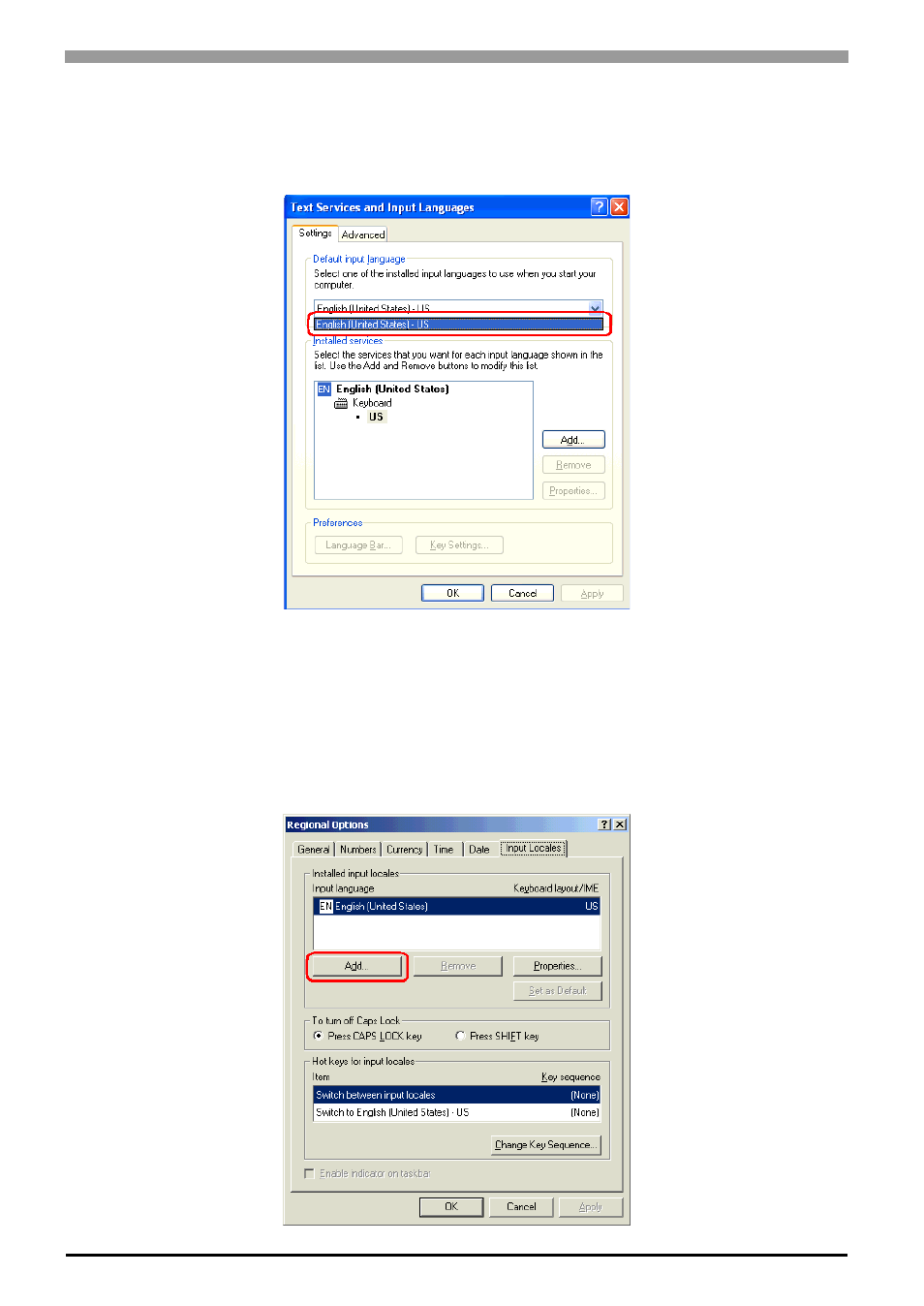 2 configuring keyboard layout in windows® 2000, 2 configuring keyboard layout in windows® 2000 -12 | Proface APL3000B - Node Box PC User Manual | Page 121 / 141