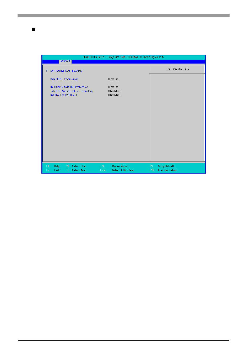 Processor configuration | Proface APL3000B - Node Box PC User Manual | Page 41 / 141