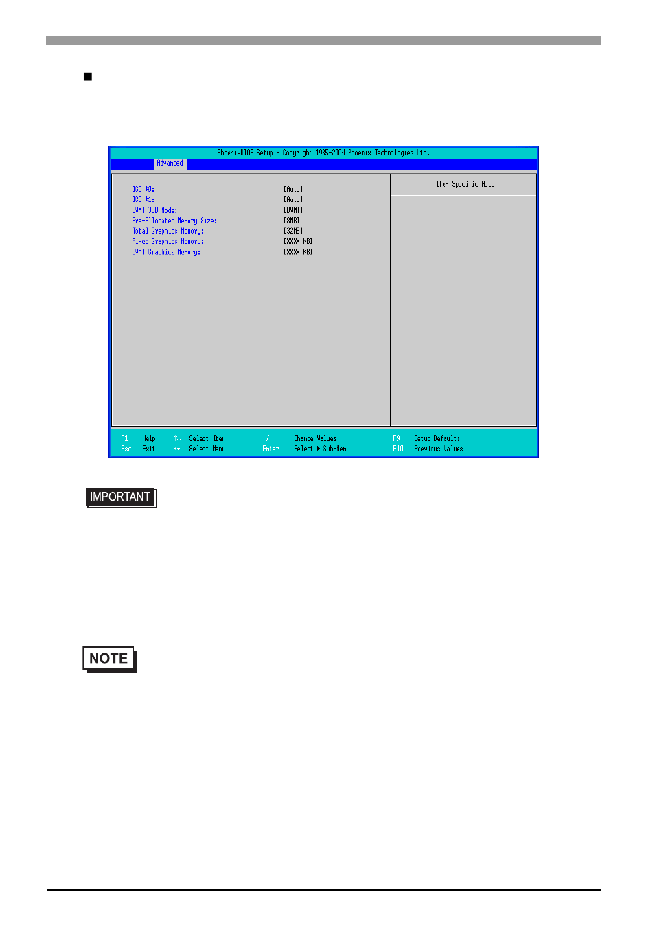 Video (intel igd) configuration | Proface APL3000B - Node Box PC User Manual | Page 45 / 141