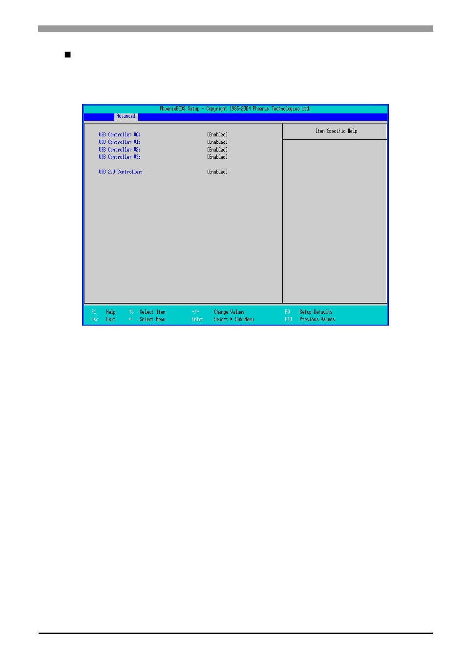 Usb controller configuration | Proface APL3000B - Node Box PC User Manual | Page 54 / 141