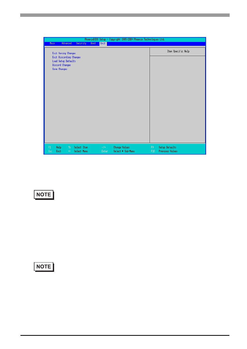 5 exit, 5 exit -29 | Proface APL3000B - Node Box PC User Manual | Page 60 / 141