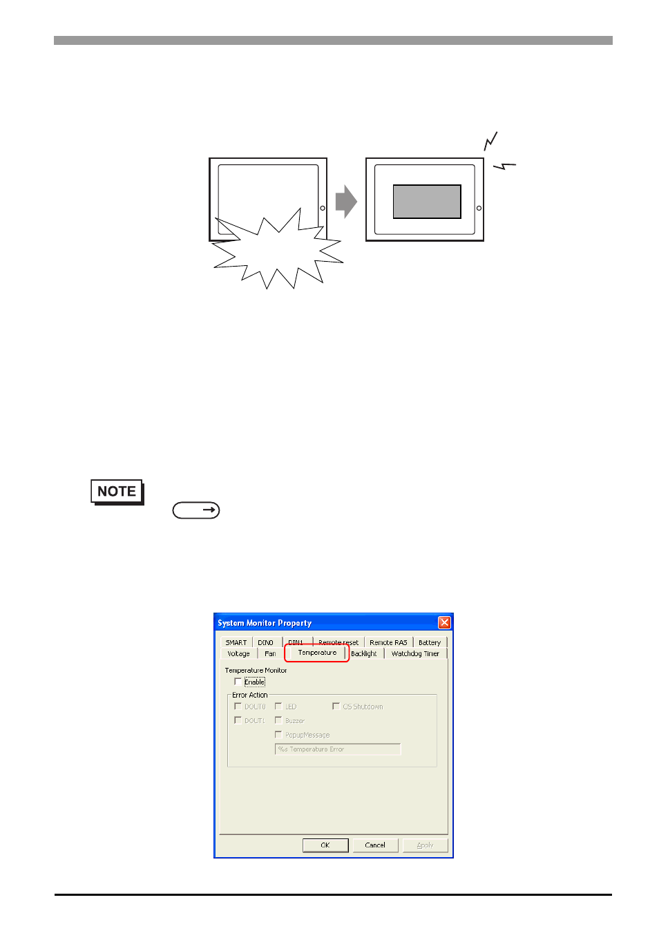 3 monitoring the pl status, 1 description, 2 setup procedure | 3 monitoring the pl status -11, 1 description -11, 2 setup procedure -11, Monitoring the pl status, 11 3.3 monitoring the pl status | Proface APL3000B - Node Box PC User Manual | Page 72 / 141