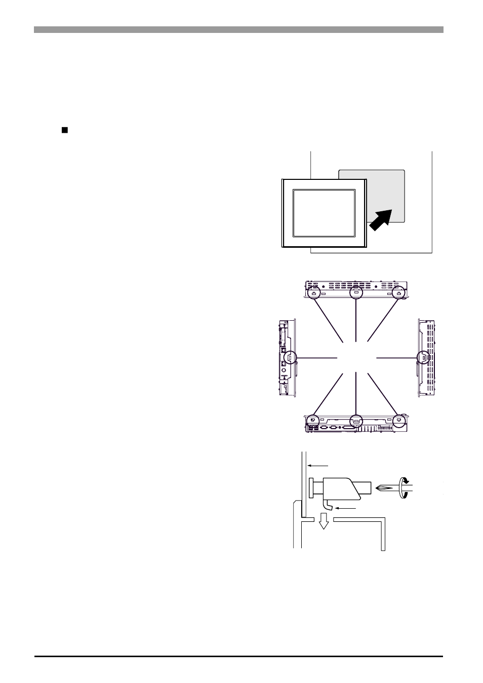 Installing the ps-a | Proface APL3000B - Node Box PC User Manual | Page 47 / 76