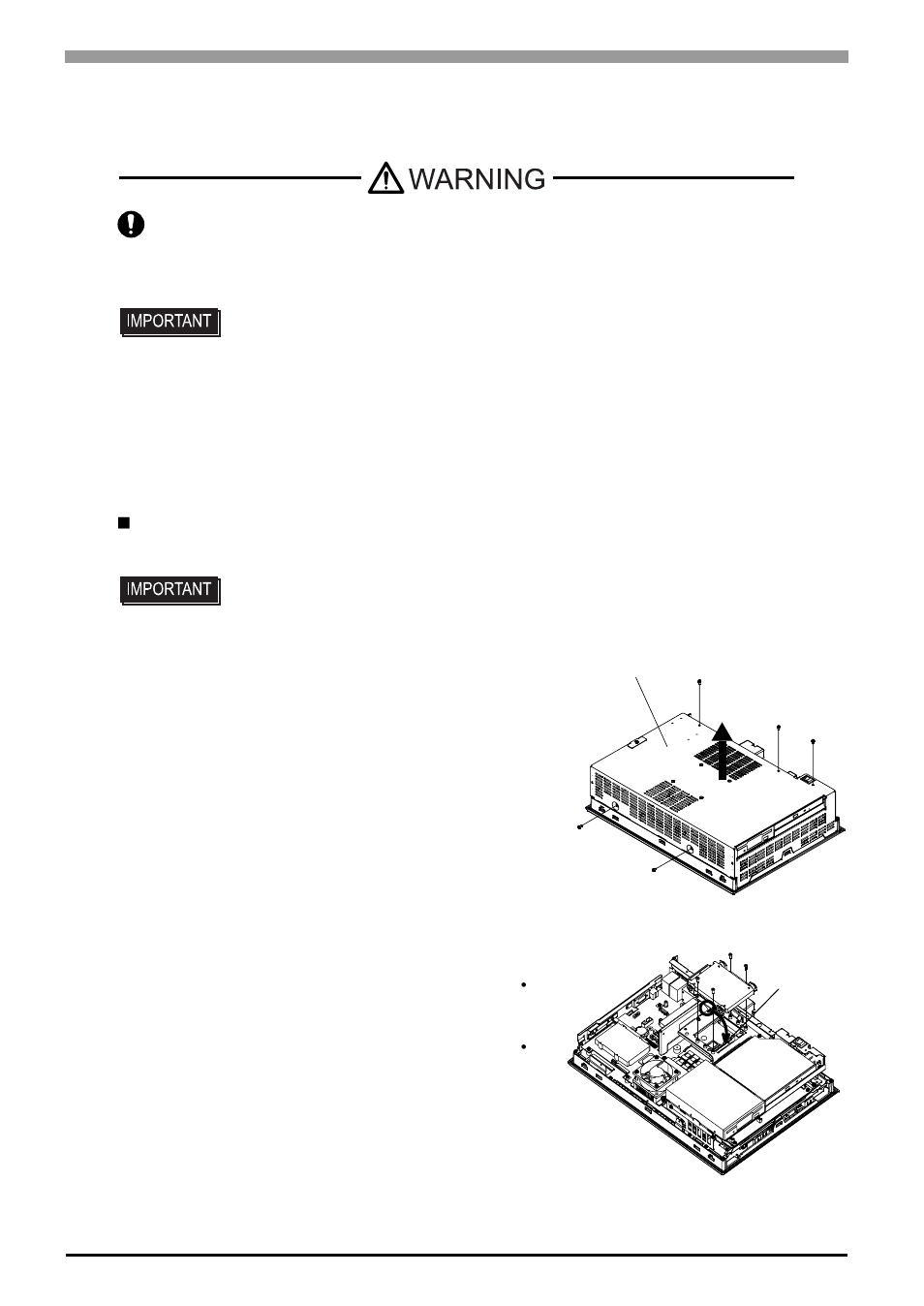 7 hdd/ssd unit installation, 7 hdd/ssd unit installation -12 | Proface APL3000B - Node Box PC User Manual | Page 55 / 76