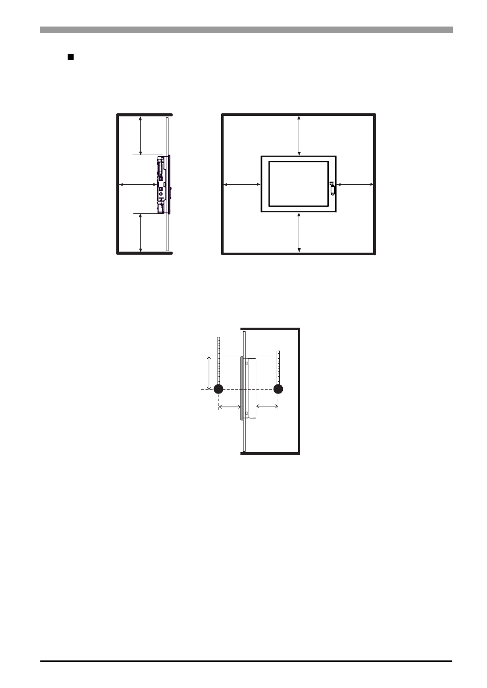 Installation requirements | Proface APL3000B - Node Box PC User Manual | Page 70 / 111