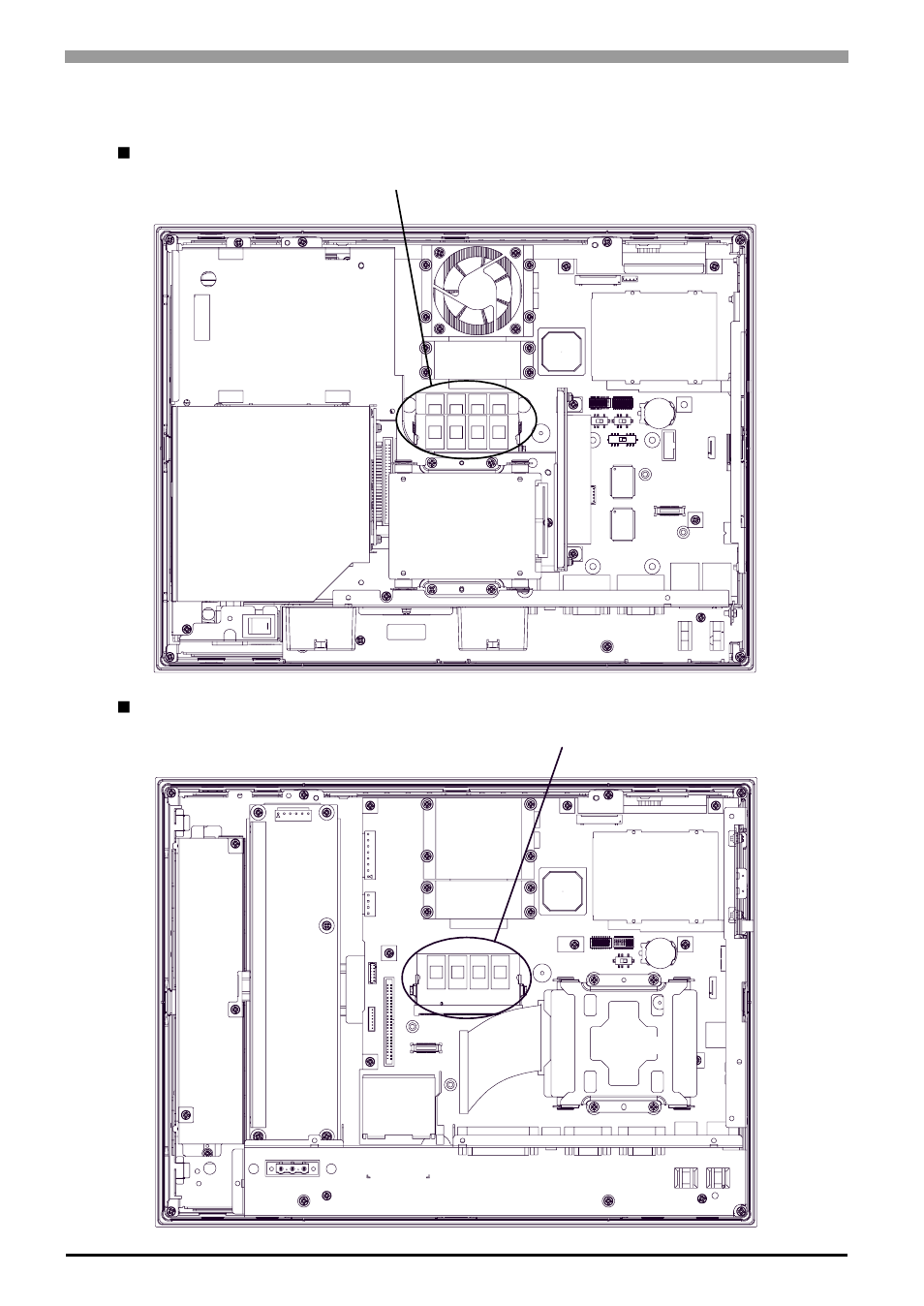 2 ps-a internal view, 2 ps-a internal v | Proface APL3000B - Node Box PC User Manual | Page 75 / 111