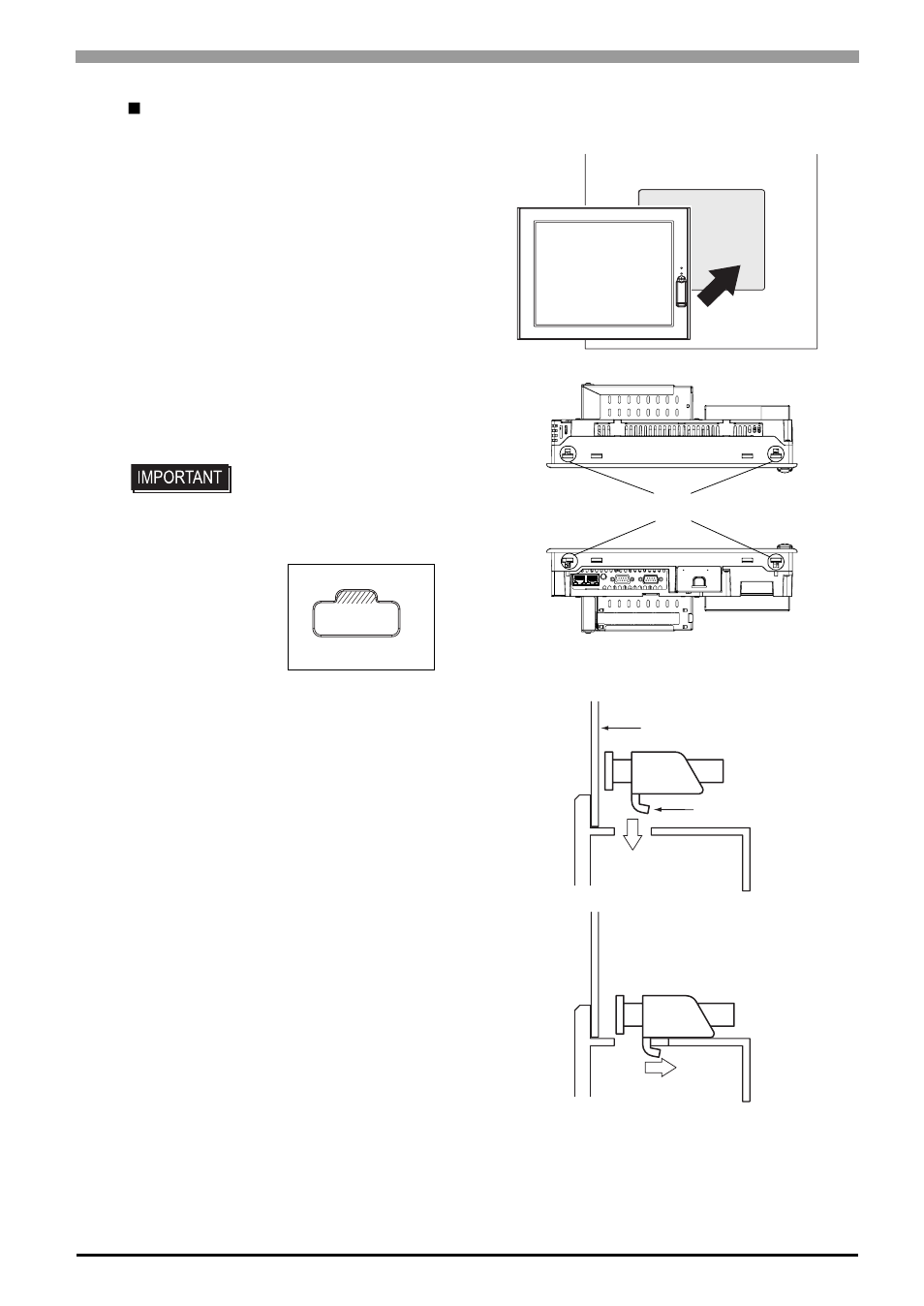 Installing the ps-a unit | Proface APL3000B - Node Box PC User Manual | Page 50 / 85