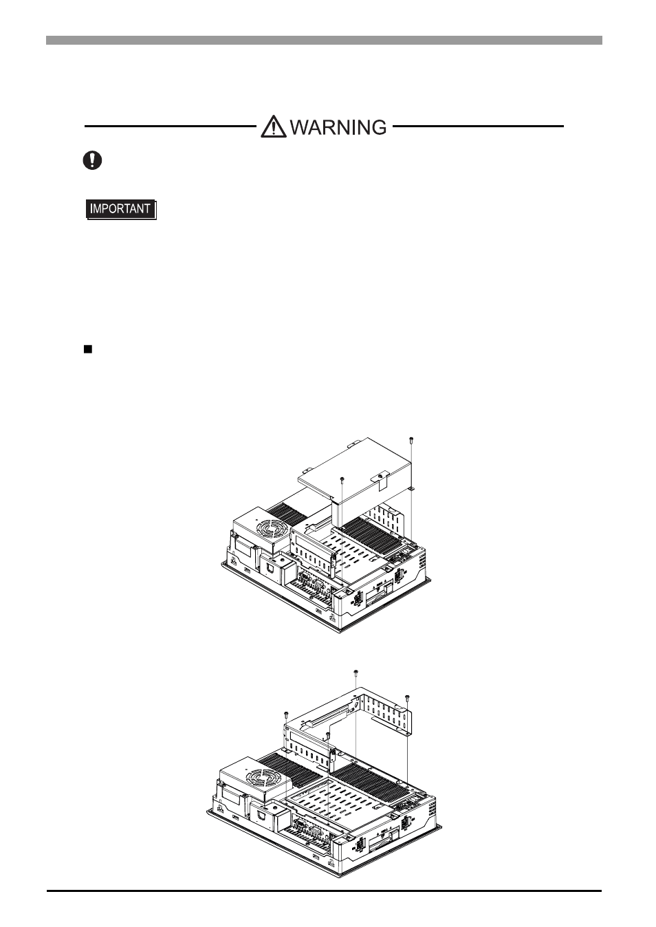 5 hdd unit installation, 5 hdd unit installation -14 | Proface APL3000B - Node Box PC User Manual | Page 59 / 85