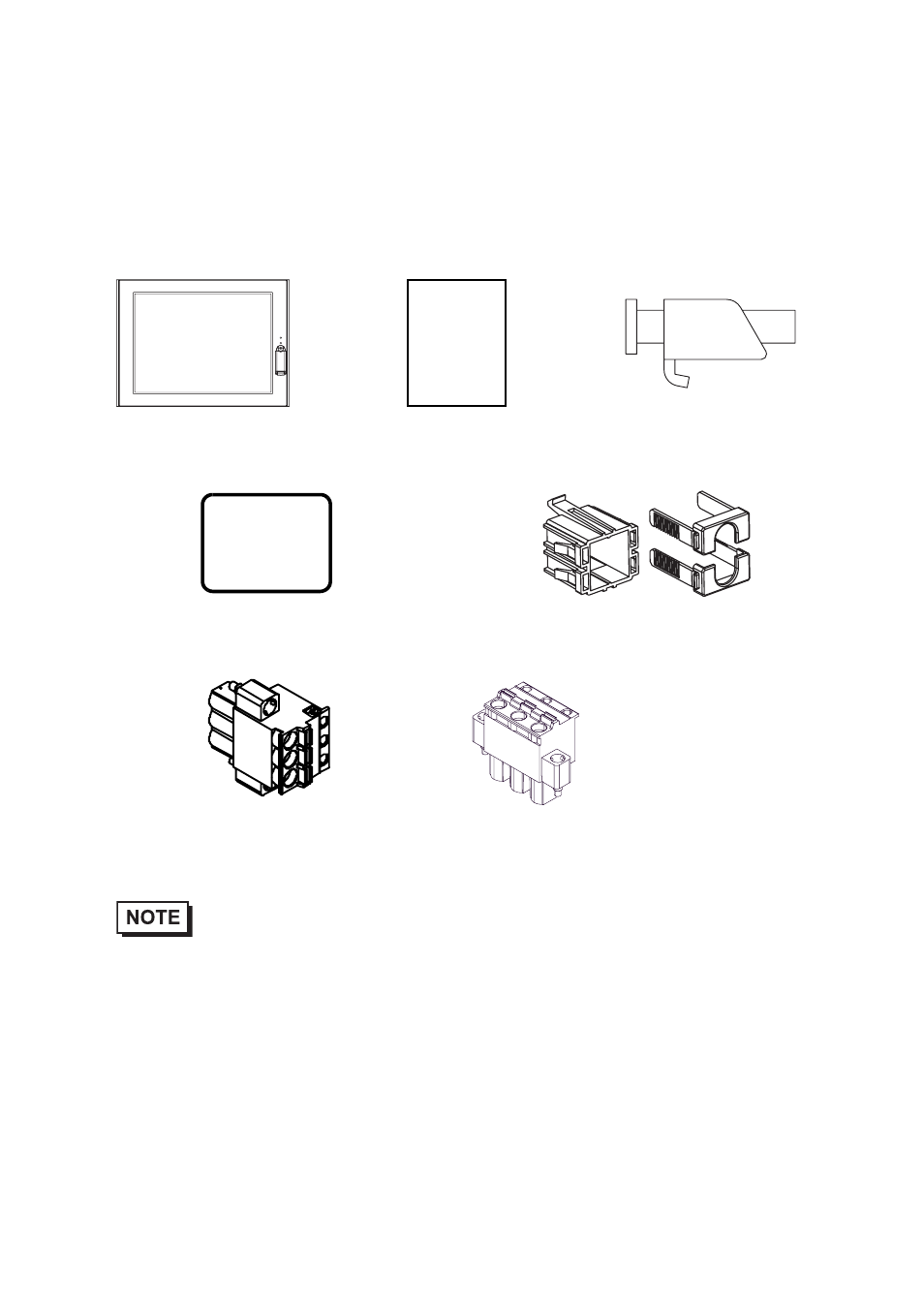 Package contents | Proface APL3000B - Node Box PC User Manual | Page 9 / 85