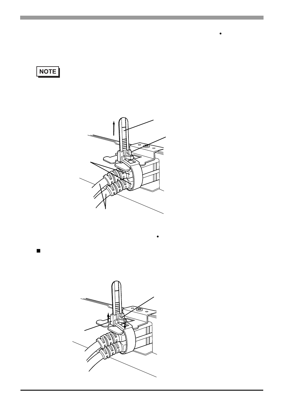 Removing the usb cable clamp | Proface APL3000B - Node Box PC User Manual | Page 73 / 95