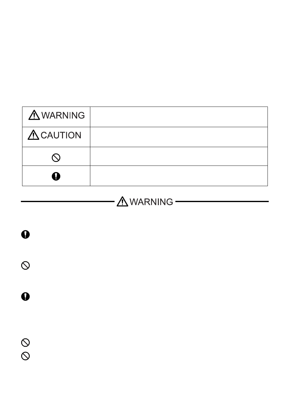 Essential safety precautions, Safety icons, System design handling | Proface APL3000B - Node Box PC User Manual | Page 3 / 83