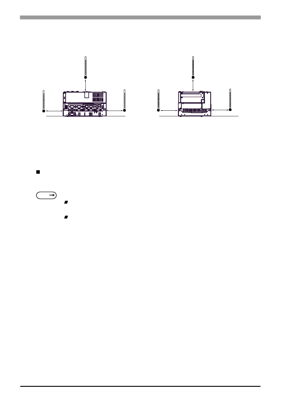 Creating screw holes | Proface APL3000B - Node Box PC User Manual | Page 59 / 83