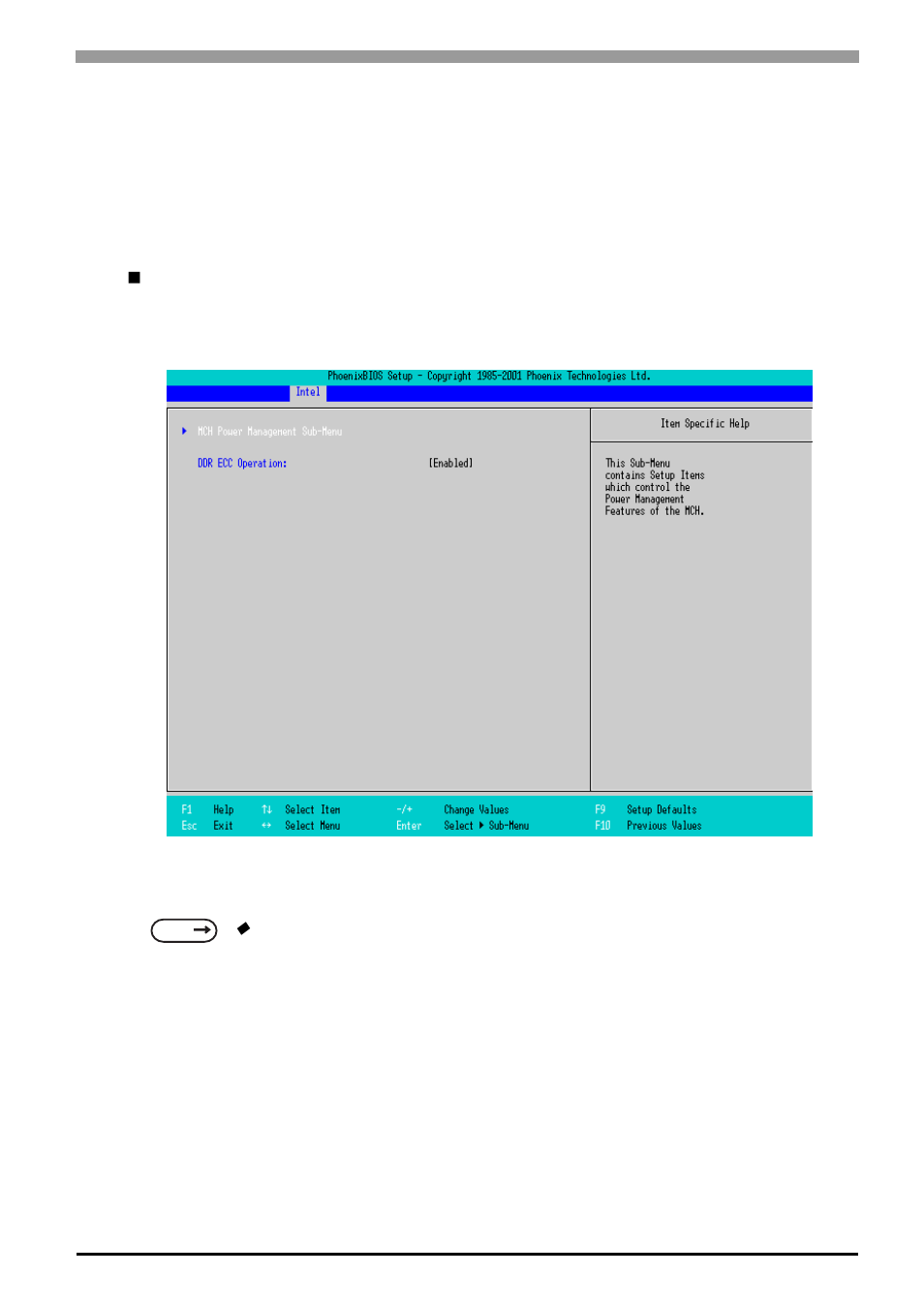 Mch control sub-menu | Proface APL3000B - Node Box PC User Manual | Page 78 / 171