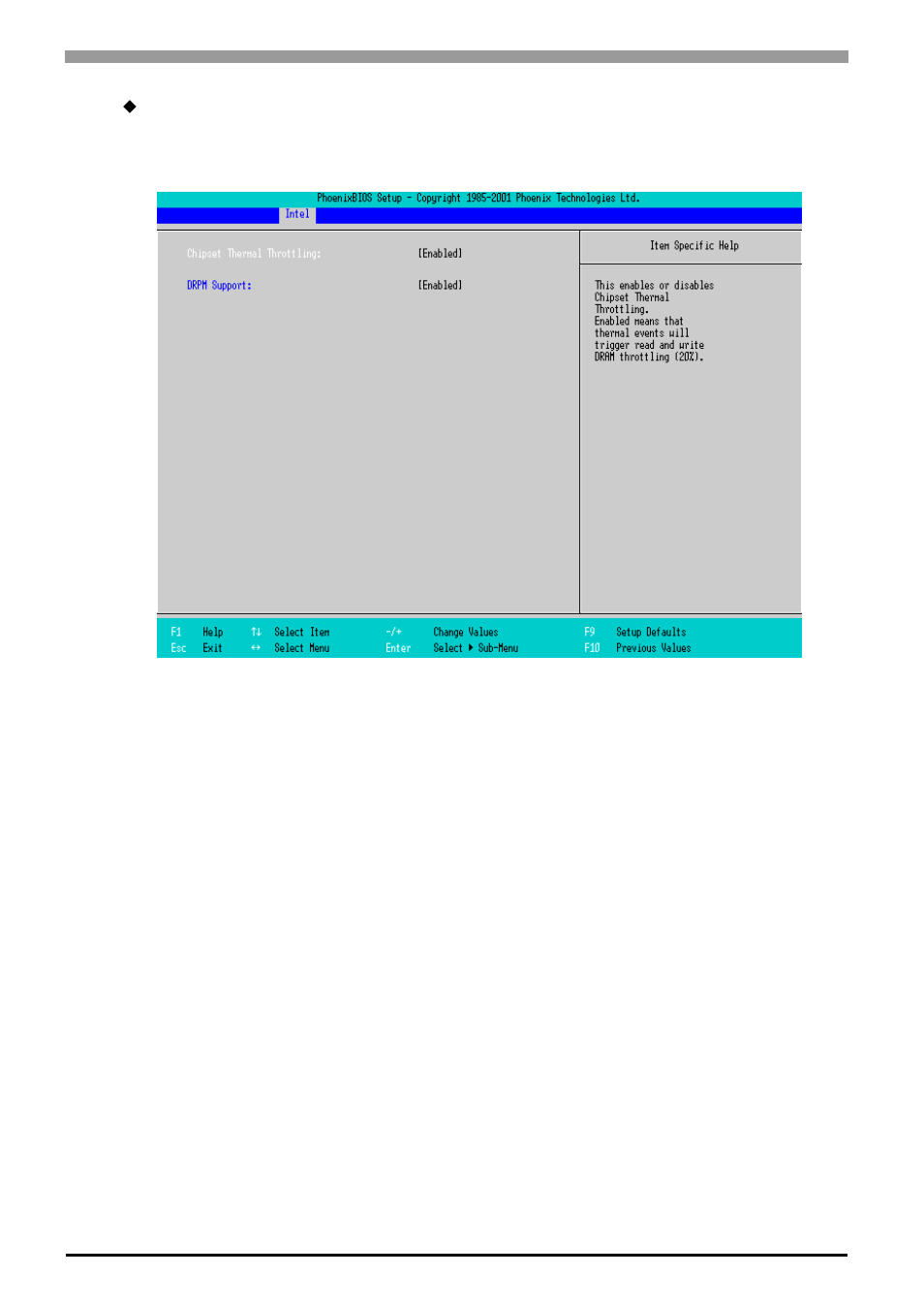 Mch power management sub-menu | Proface APL3000B - Node Box PC User Manual | Page 79 / 171