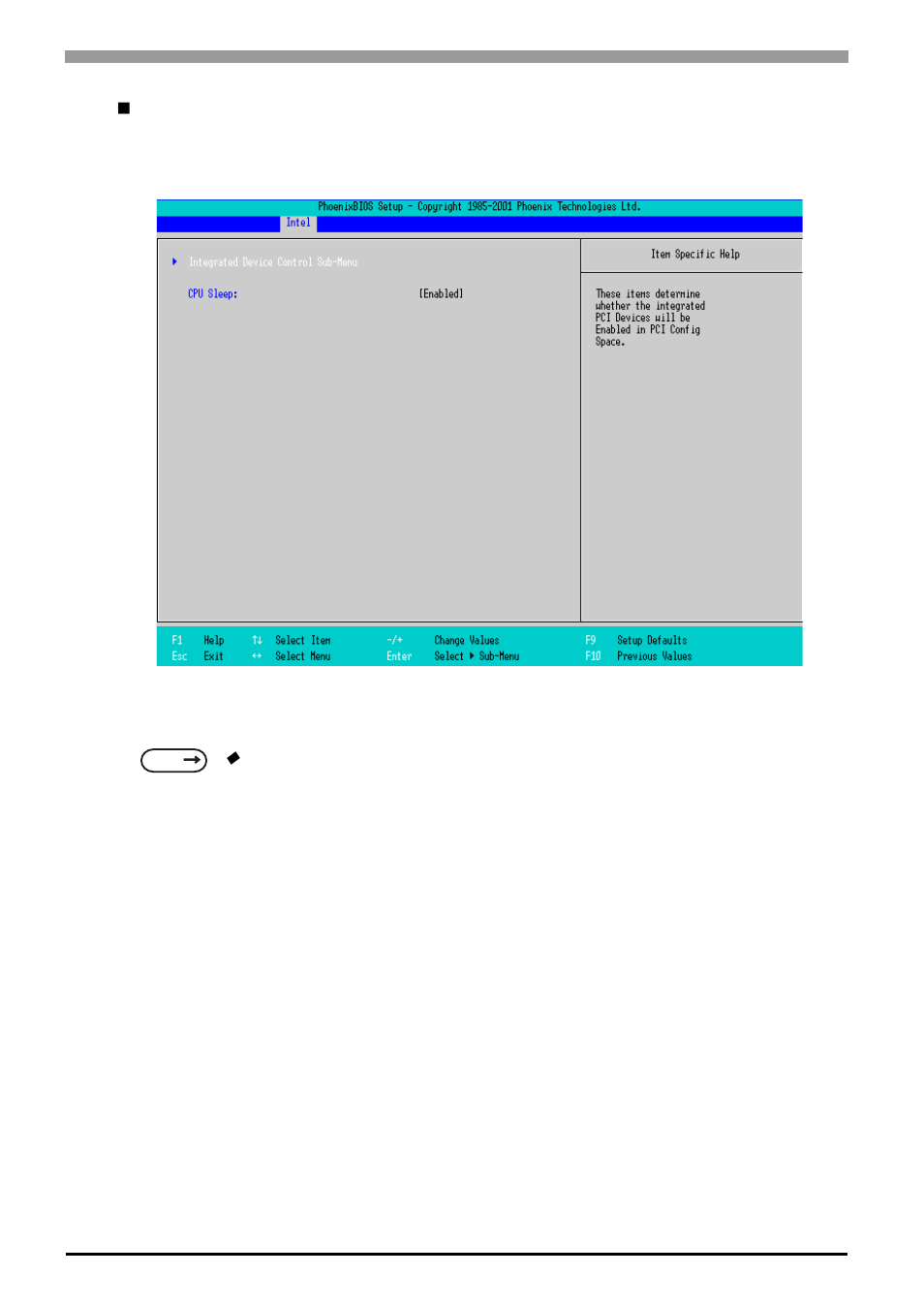 Ich control sub-menu | Proface APL3000B - Node Box PC User Manual | Page 81 / 171