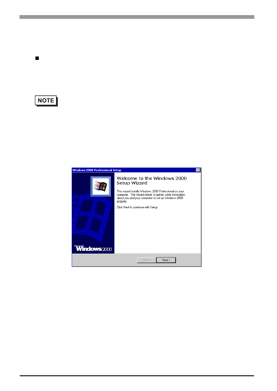 1 setting up os, 1 setting up os -6 | Proface APL3000B - Node Box PC User Manual | Page 13 / 109