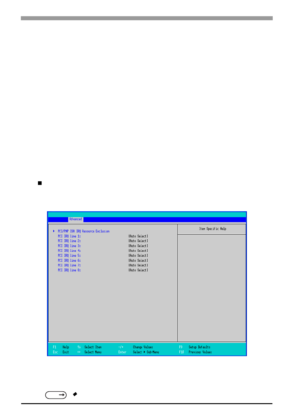 Pci configuration | Proface APL3000B - Node Box PC User Manual | Page 37 / 109