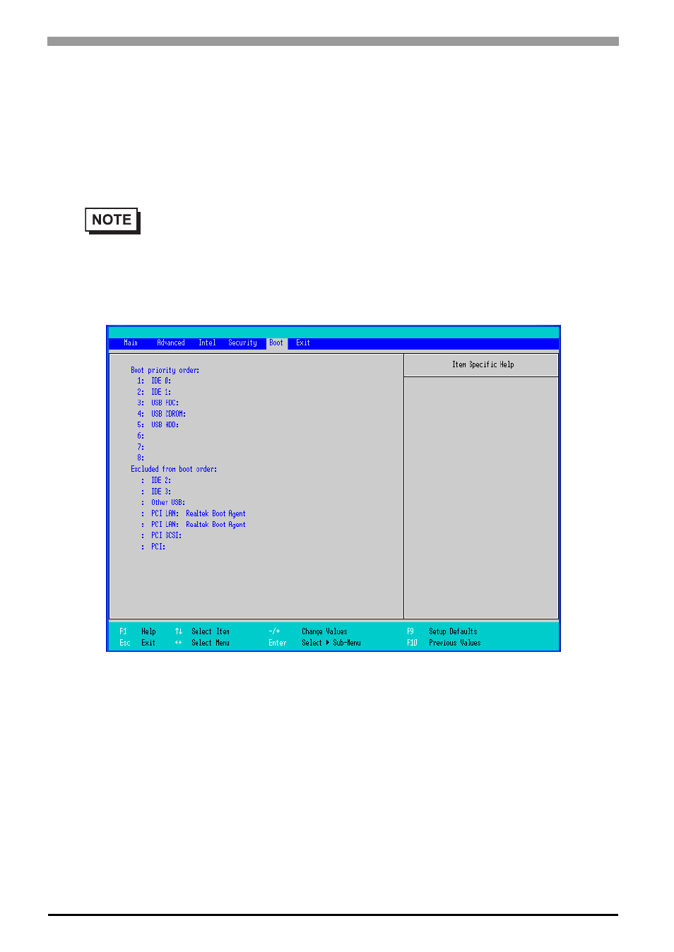 5 boot, 5 boot -28, Boot | Proface APL3000B - Node Box PC User Manual | Page 51 / 109
