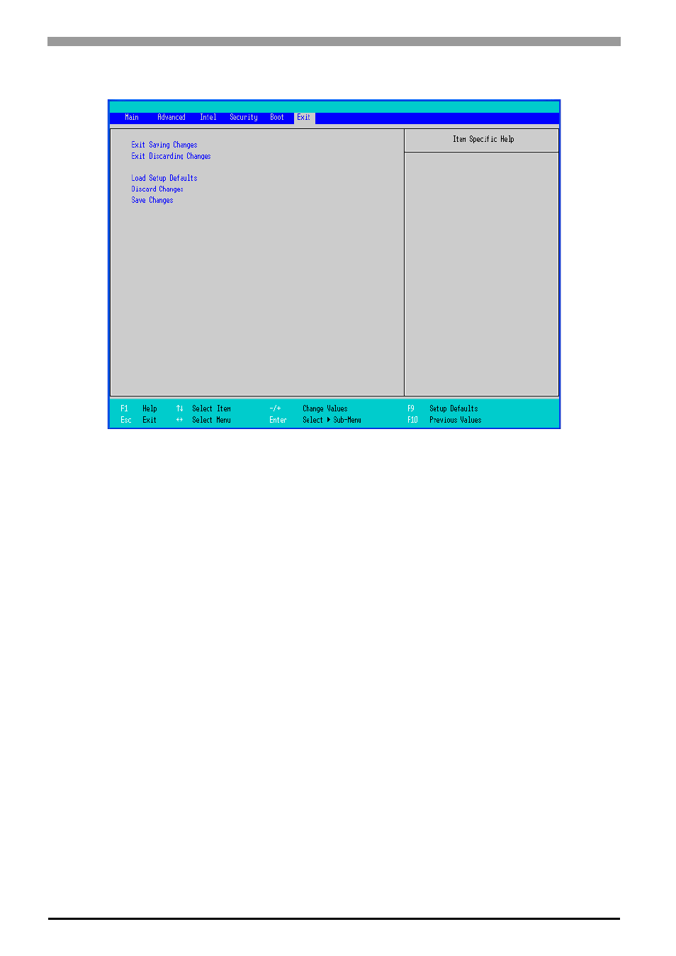 6 exit, 6 exit -30, Exit | Proface APL3000B - Node Box PC User Manual | Page 53 / 109