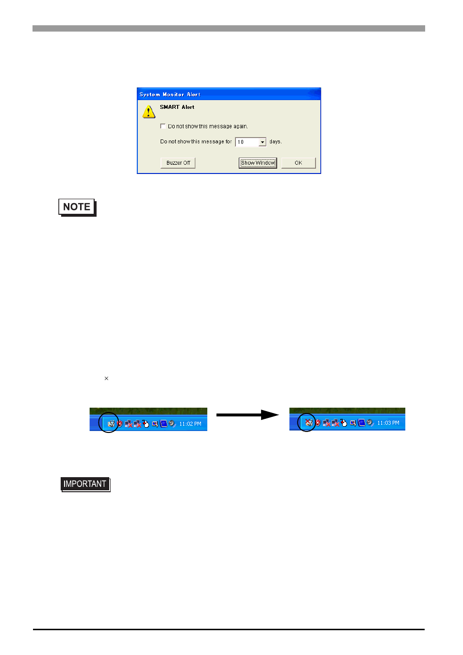 4 when an alert occurs, 4 when an alert occurs -14 | Proface APL3000B - Node Box PC User Manual | Page 67 / 109