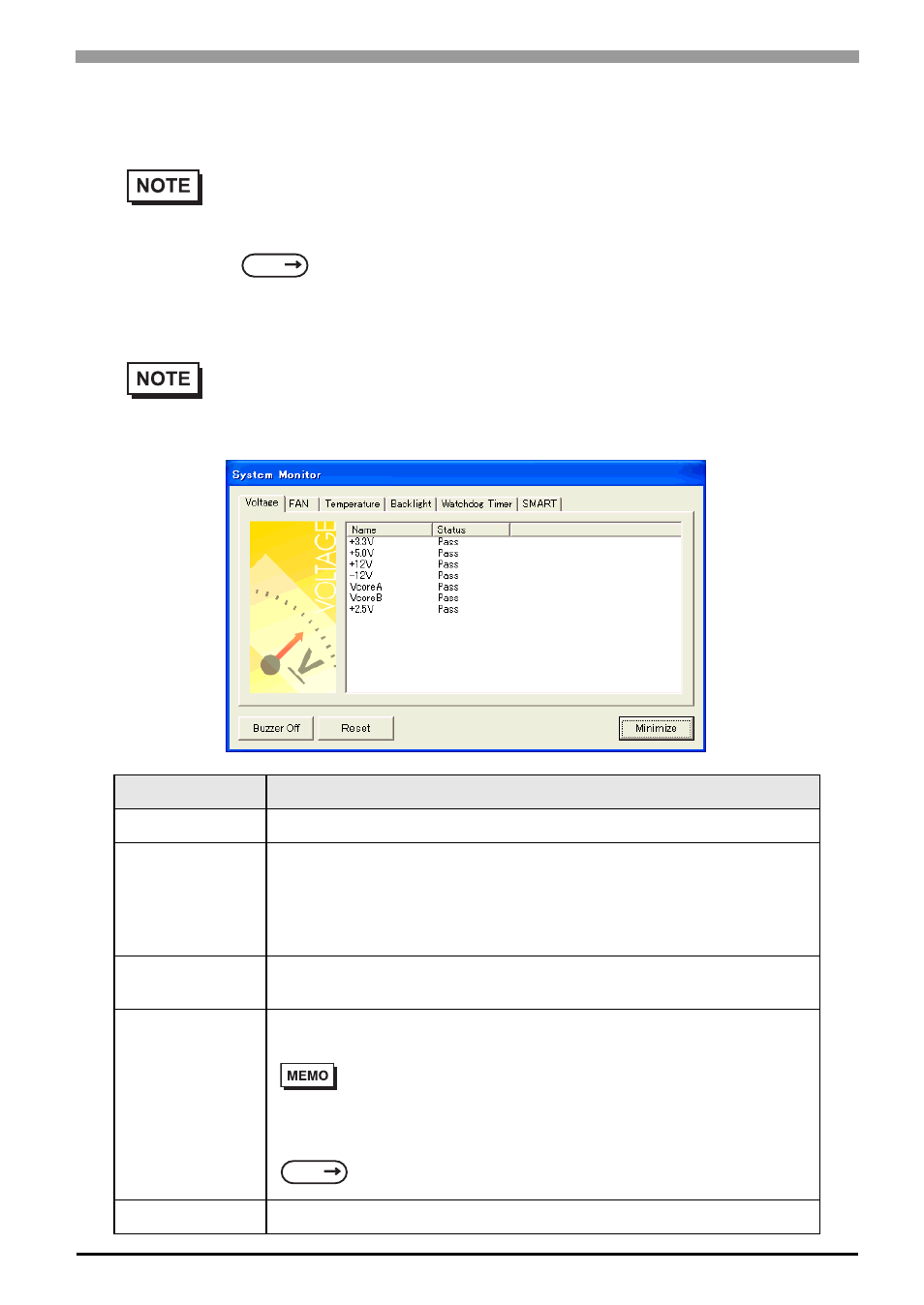 9 setup guide for the system monitor screen, 9 setup guide for the system monitor screen -33, Setup guide for the system monitor screen | 33 3.9 setup guide for the system monitor screen | Proface APL3000B - Node Box PC User Manual | Page 86 / 109