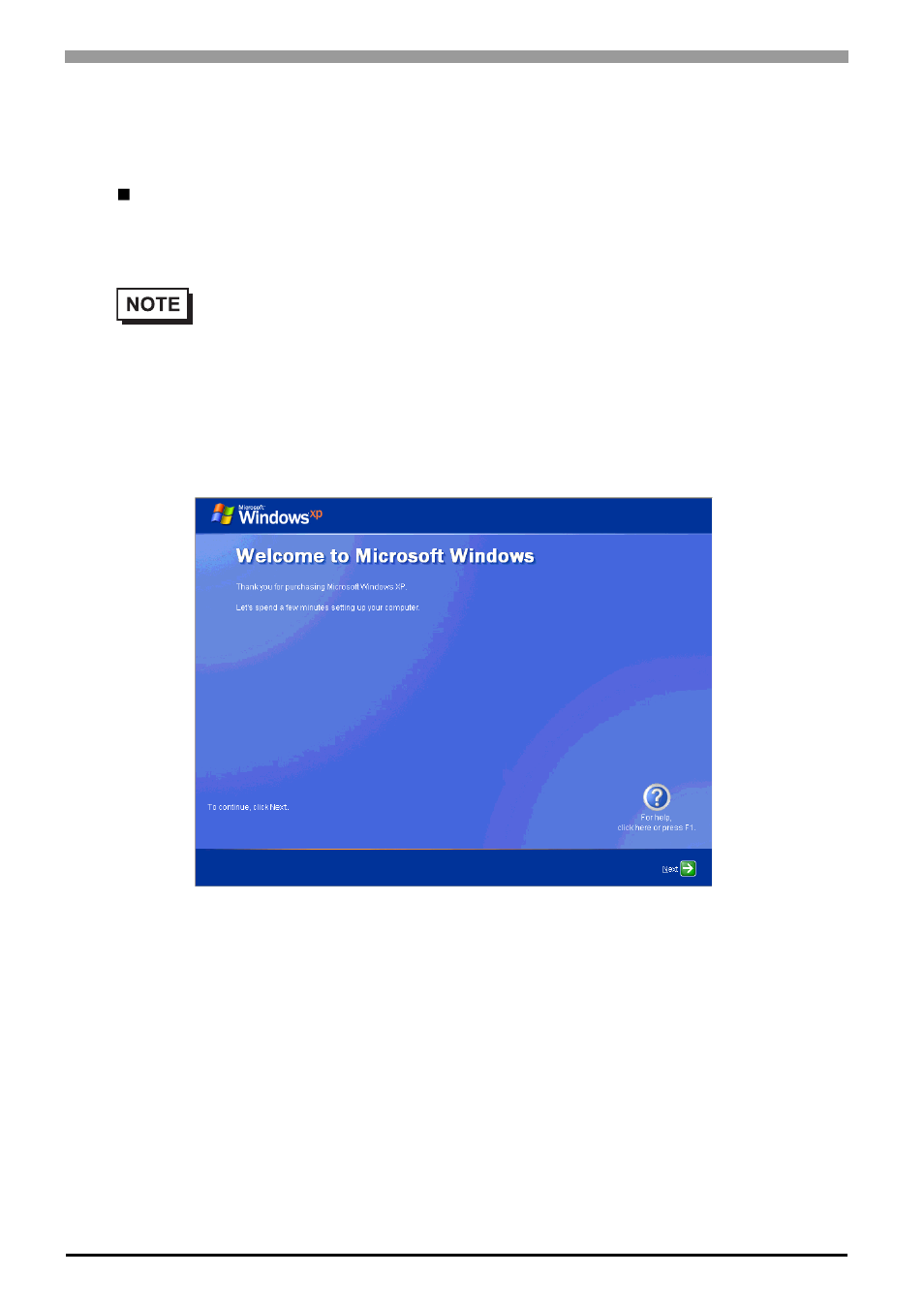 1 setting up os, 1 setting up os -6 | Proface APL3000B - Node Box PC User Manual | Page 13 / 107