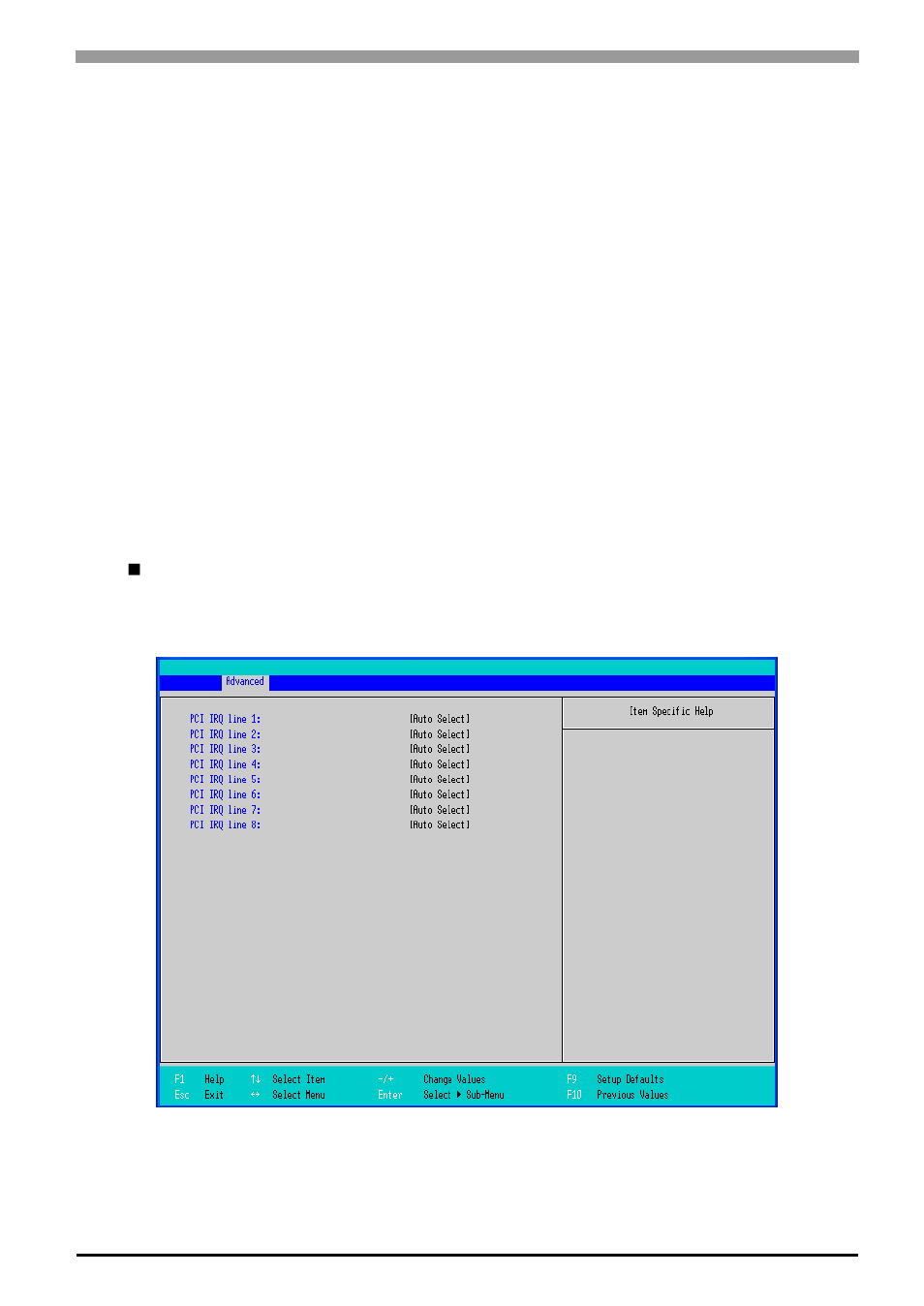 Pci configuration | Proface APL3000B - Node Box PC User Manual | Page 36 / 107