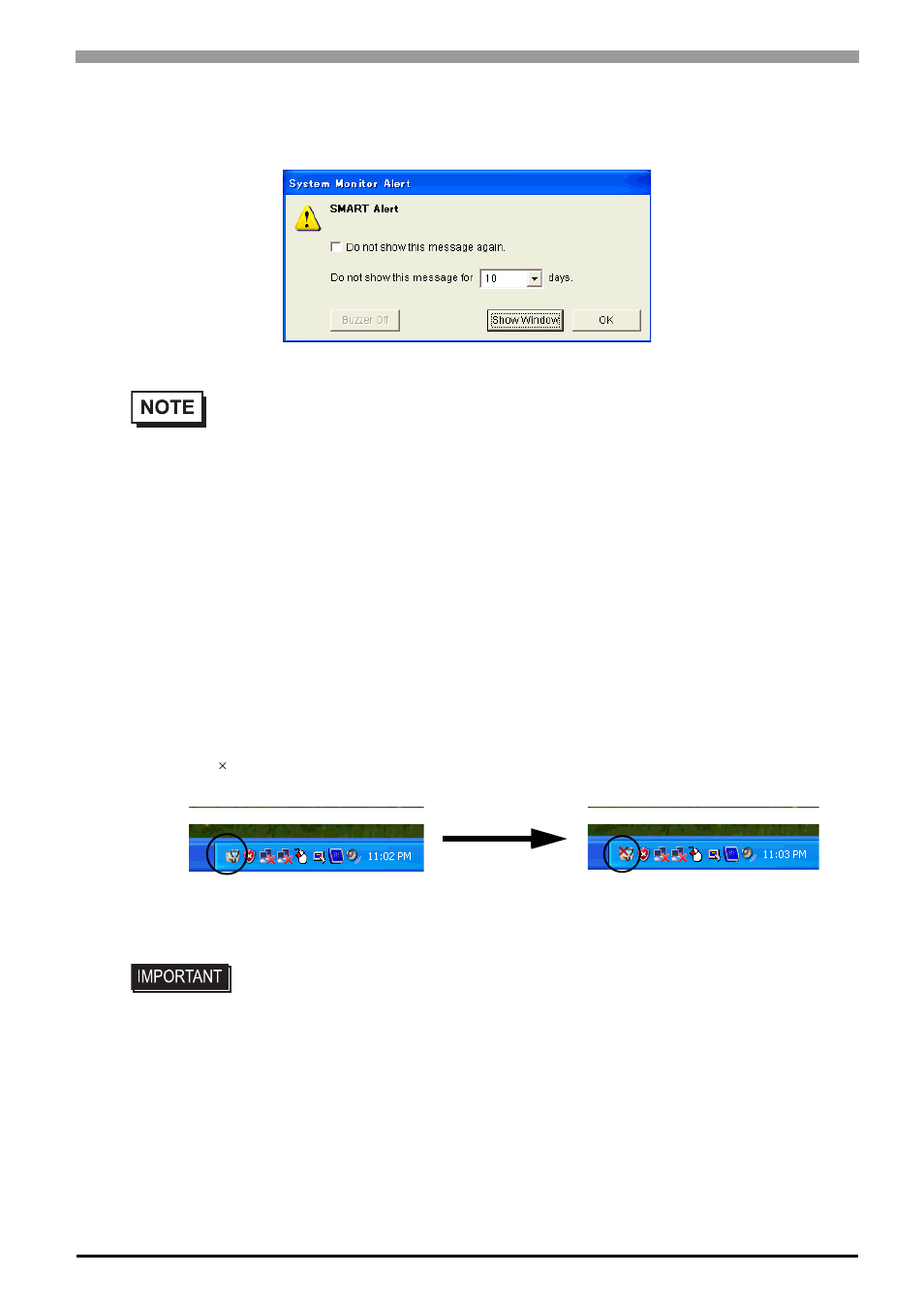 4 when an alert occurs, 4 when an alert occurs -15 | Proface APL3000B - Node Box PC User Manual | Page 66 / 107