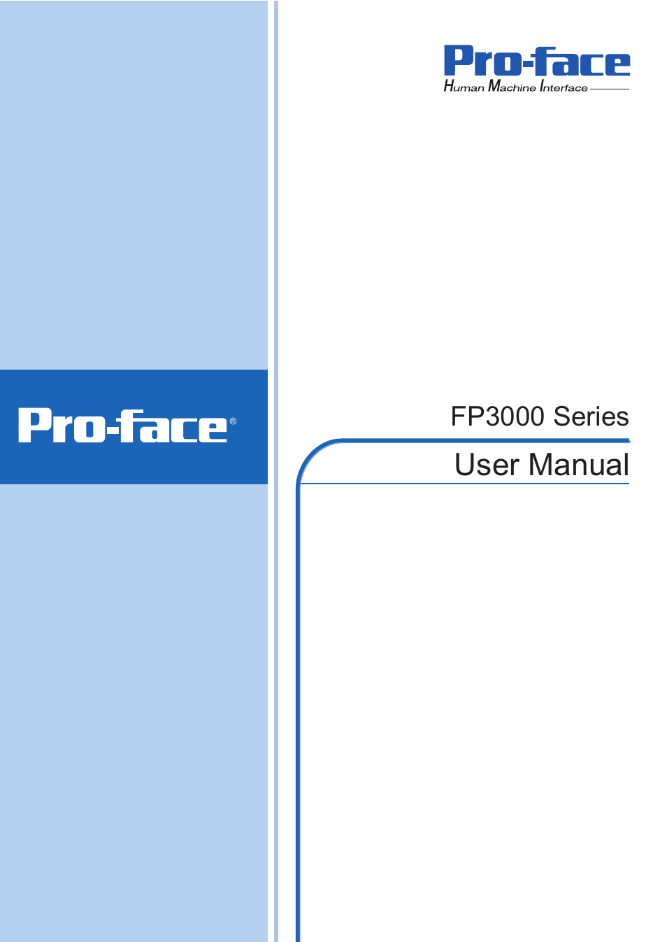 Proface FP3900 - 19 Flat Panel" User Manual | 163 pages