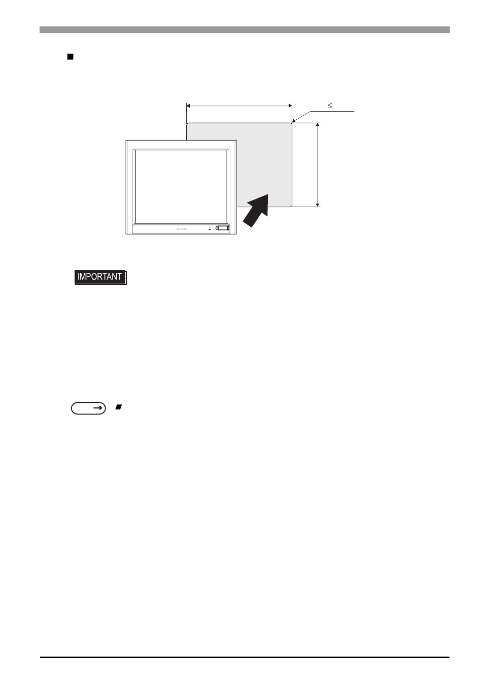 Panel cut dimensions | Proface FP3900 - 19 Flat Panel" User Manual | Page 108 / 163