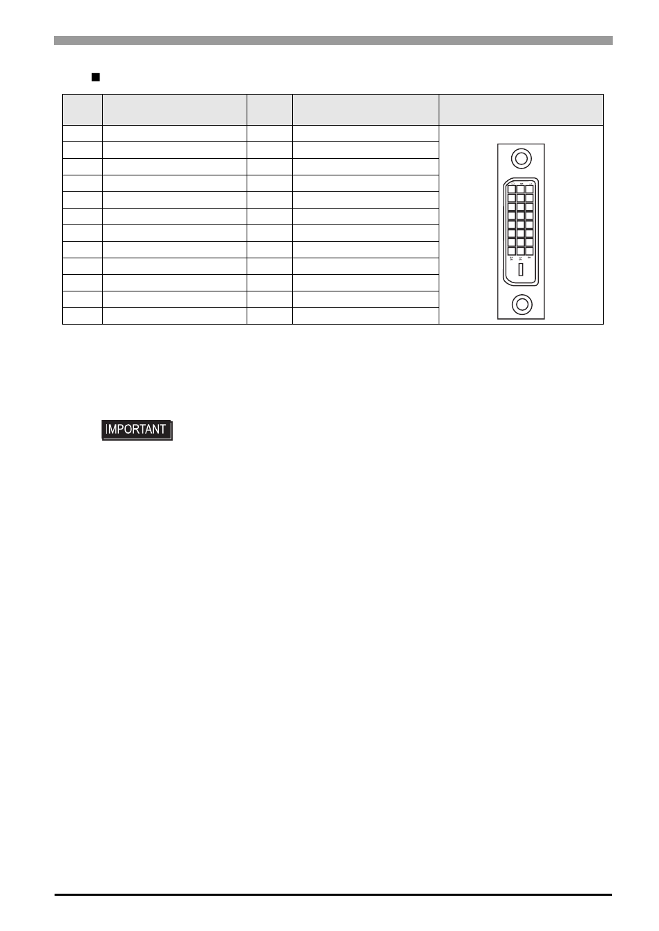 Dvi-d interface pin assignments and signal names | Proface FP3900 - 19 Flat Panel" User Manual | Page 48 / 163