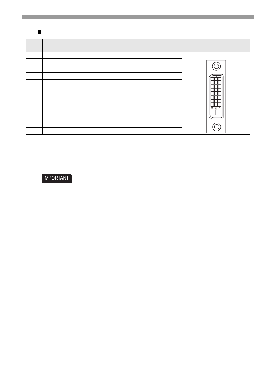 Dvi-d interface pin assignments and signal names | Proface FP3900 - 19 Flat Panel" User Manual | Page 62 / 163