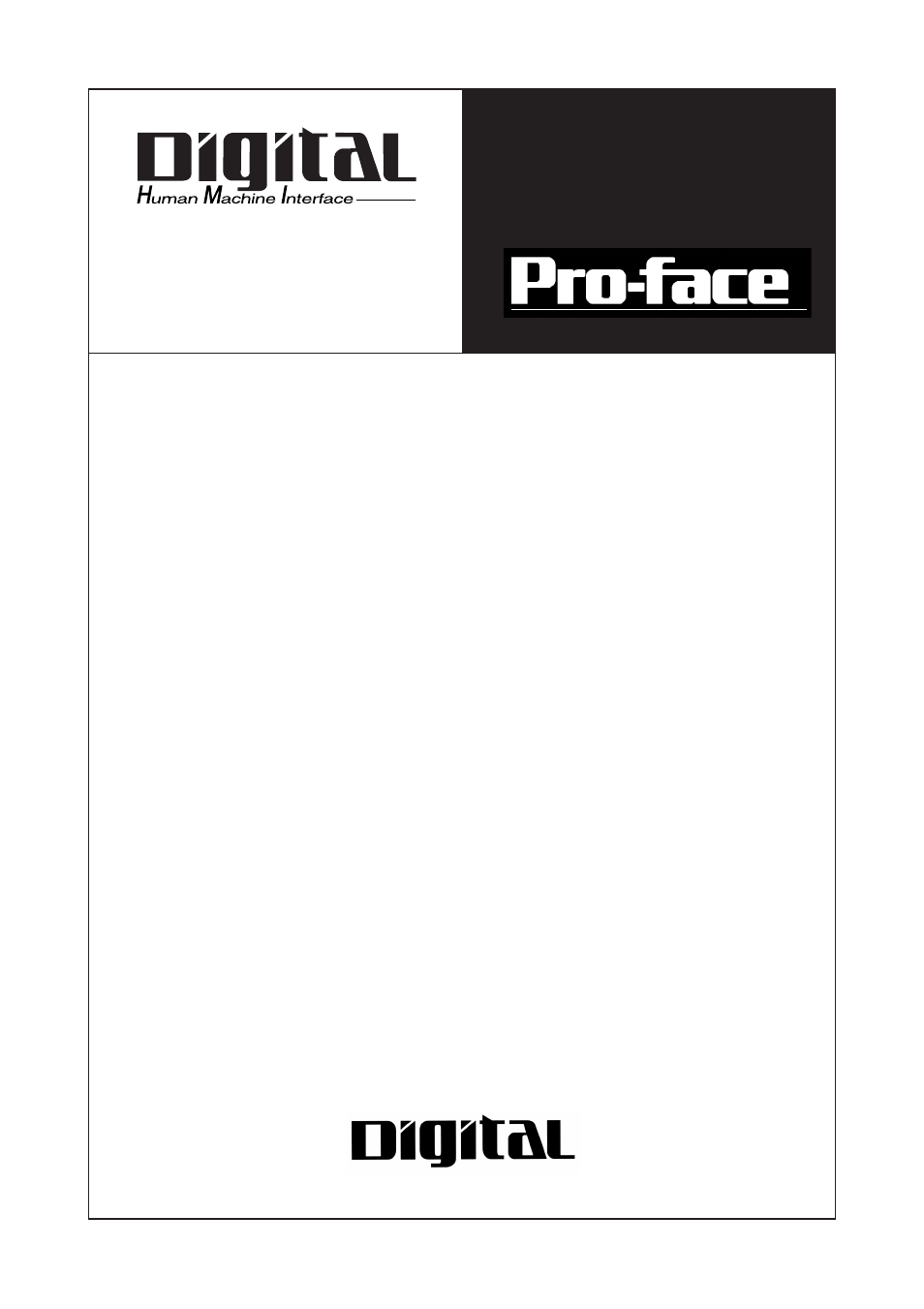 Proface FP3900 - 19 Flat Panel" User Manual | 83 pages