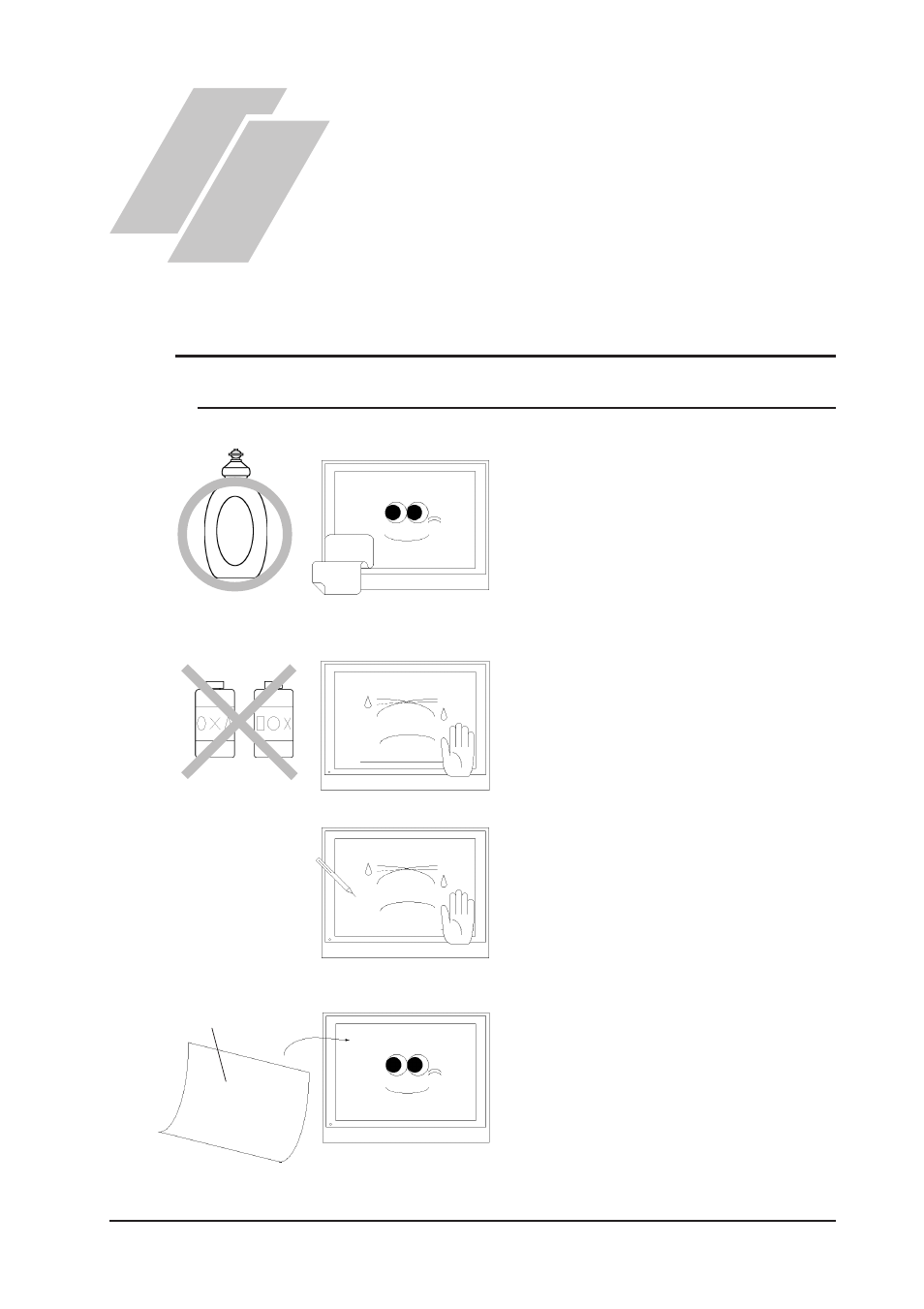 Chapter 7 maintenance, 1 regular cleaning, 1 cleaning the display | 1 regular cleaning -1, 1 cleaning the display -1 | Proface FP3900 - 19 Flat Panel" User Manual | Page 72 / 83