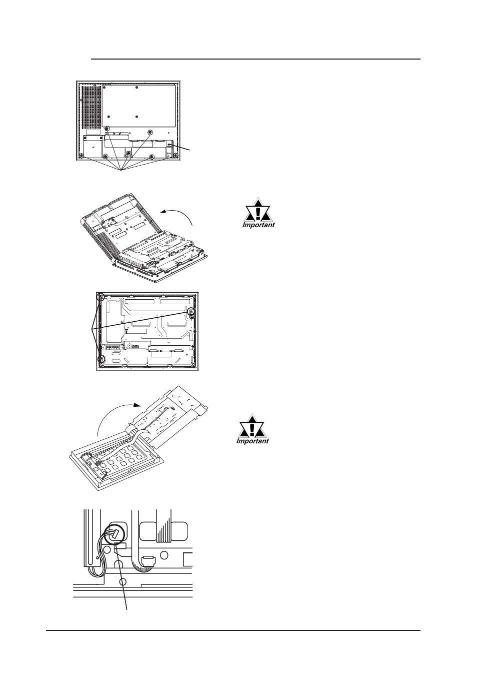 1 replacing gp577rt-bl00-ms, 1 replacing gp577rt-bl00-ms -6 | Proface FP3900 - 19 Flat Panel" User Manual | Page 77 / 83